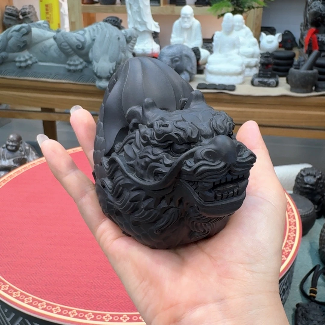 西安石晋錾石雕手工雕刻摆件