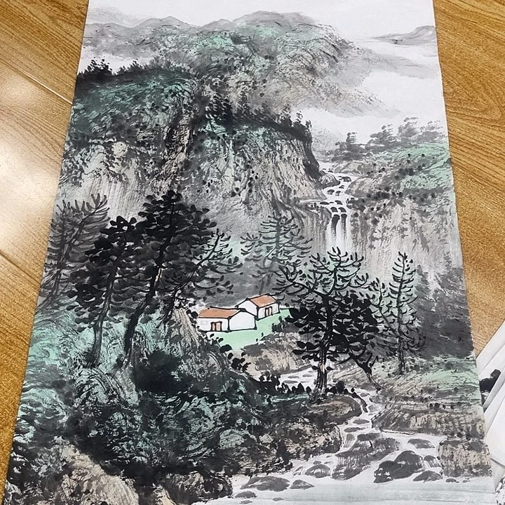 姜奇老师山水作品69×46