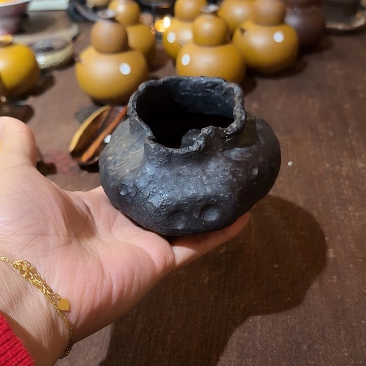 玲姐茶具淘泥柴烧建水