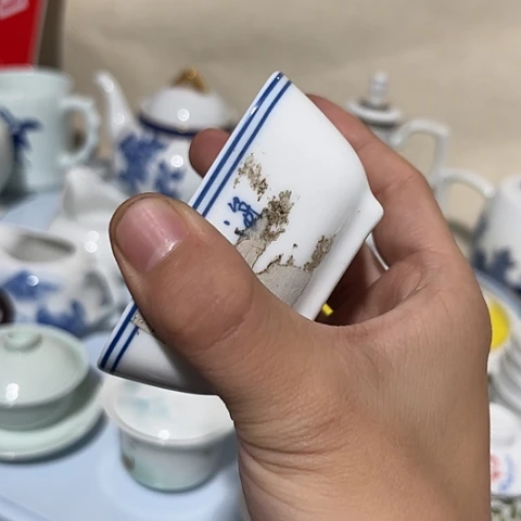 陶瓷4寸碟一个陶瓷