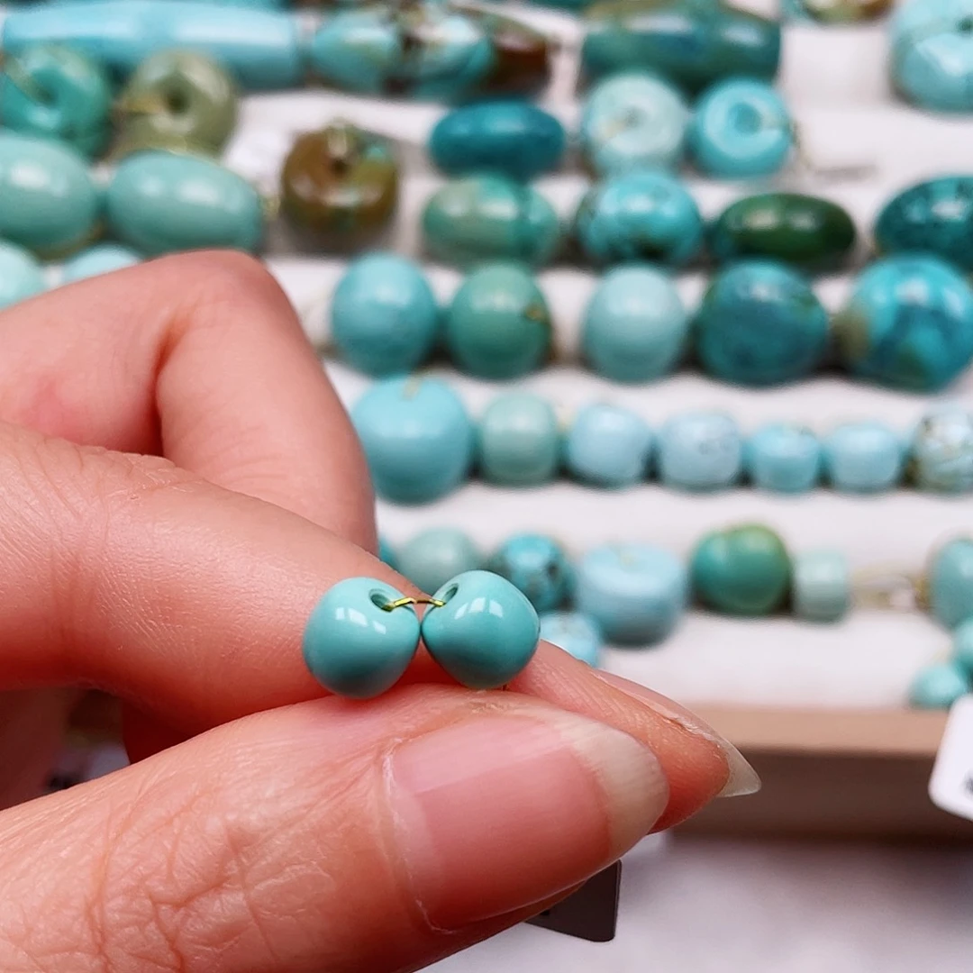 天***你绿松石未镶嵌配饰