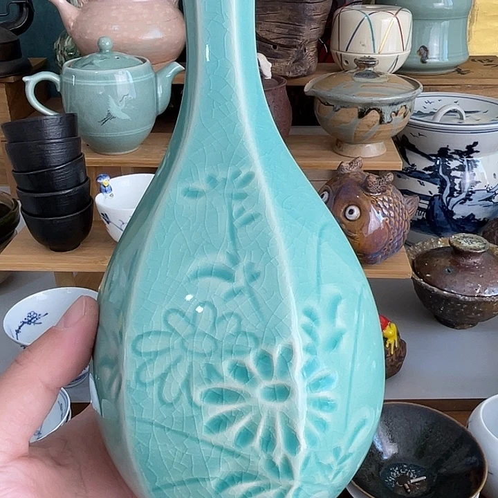 瓷片花瓶好看的不错的