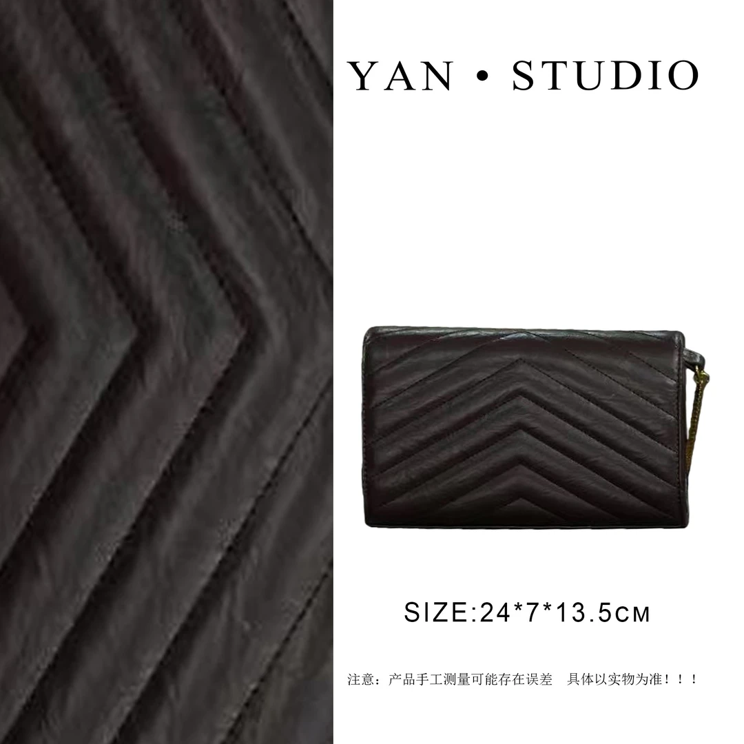 【艳姐甄选】QYX-98098-巧克力 -轻奢时尚百搭新款女包