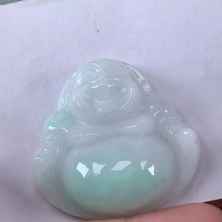 颈饰未镶嵌翡翠佛公