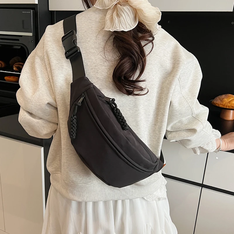 胸包斜挎包运动休闲背包新款男女同款时尚百搭潮流韩版骑行单肩包