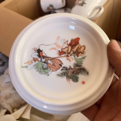 摆件陶瓷摆件盘子碗啥都有