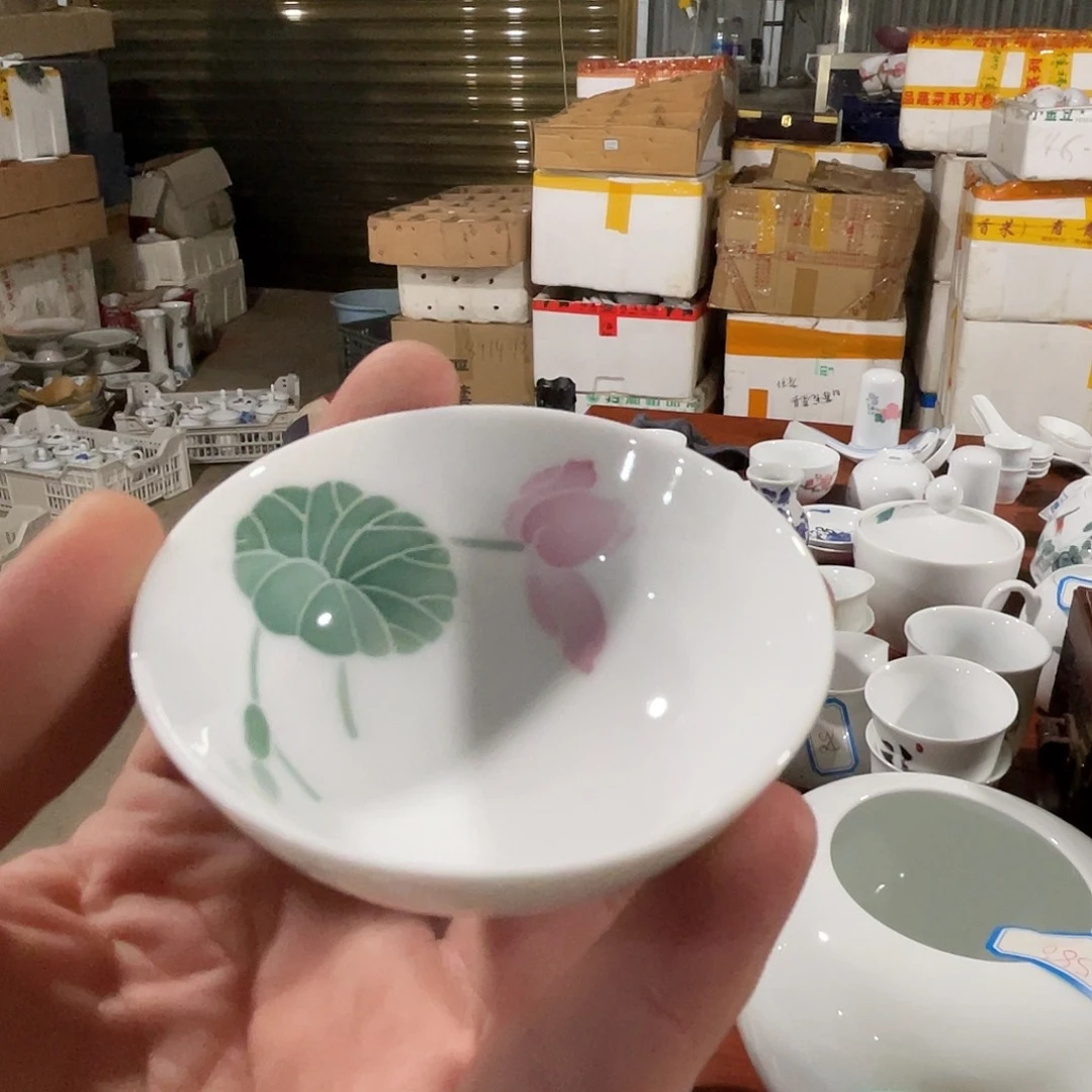 醴陵老厂瓷微瑕慎拍