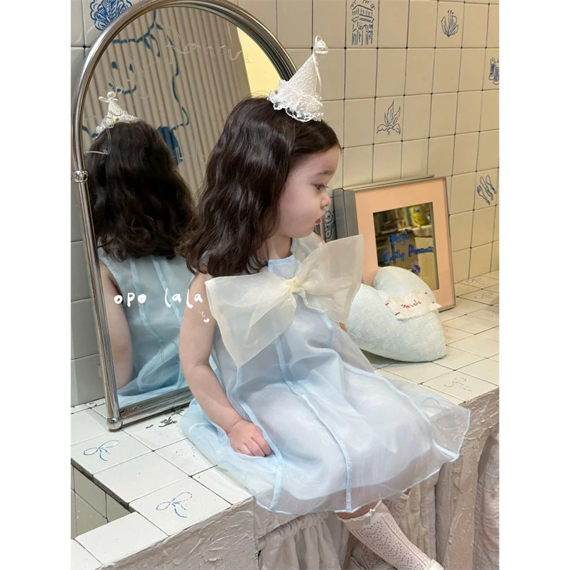 opolala·25夏~蝴蝶结纱裙X198133（汉服）