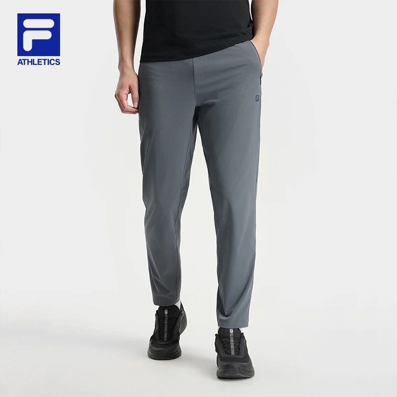Fila/斐乐男士【A.P长裤】秋季新款户外舒适直筒运动裤A11M531803F
