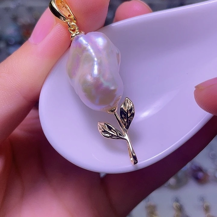 颈饰合金淡水珍珠16