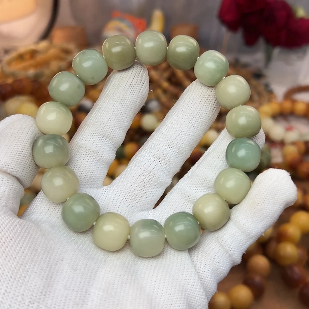 菩提根/象牙果吊坠14.7干磨原生态底清货偶有大小珠661