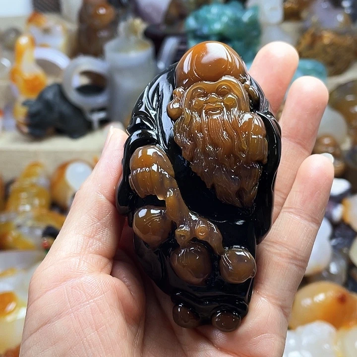 玛瑙/玉髓饰品未镶嵌自*