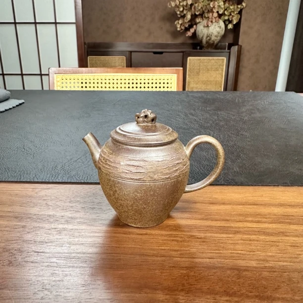 三更有梦|紫砂壶  行云壶  老段柴烧