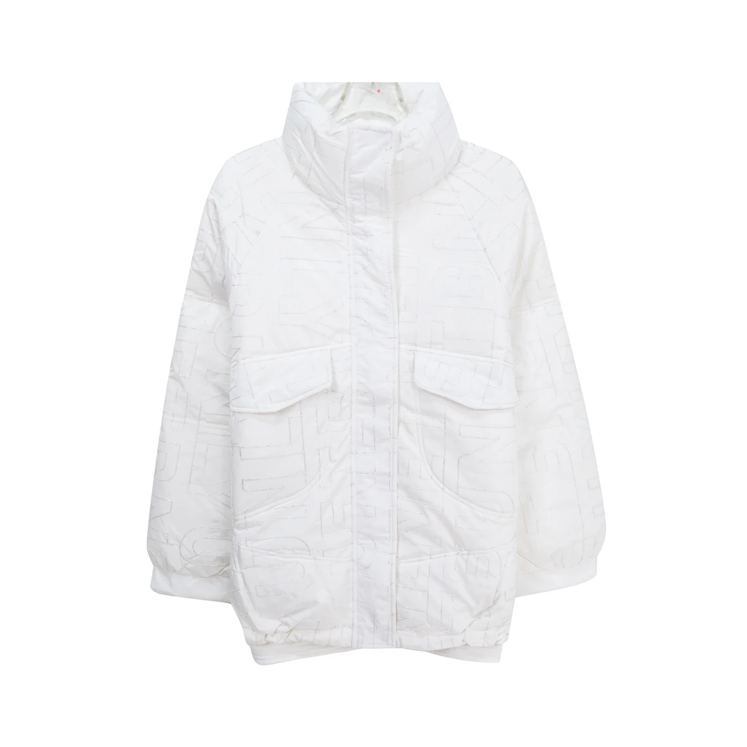 时尚休闲秋冬立领设计感羽绒服保暖显瘦外套U342