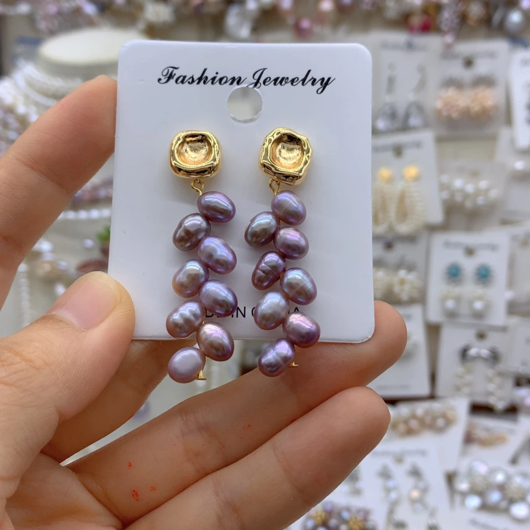 合金淡水珍珠戒指