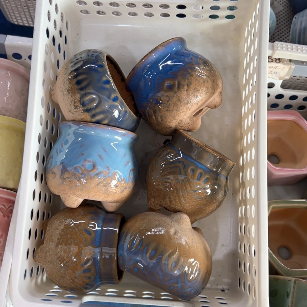 陶瓷多肉小花盆@@2075