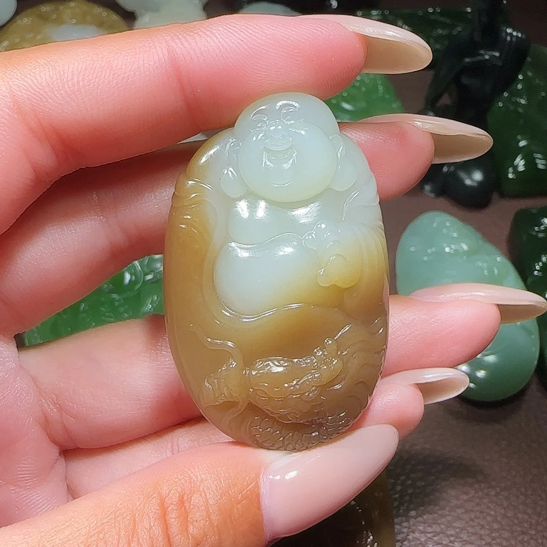 和田玉挂件未镶嵌