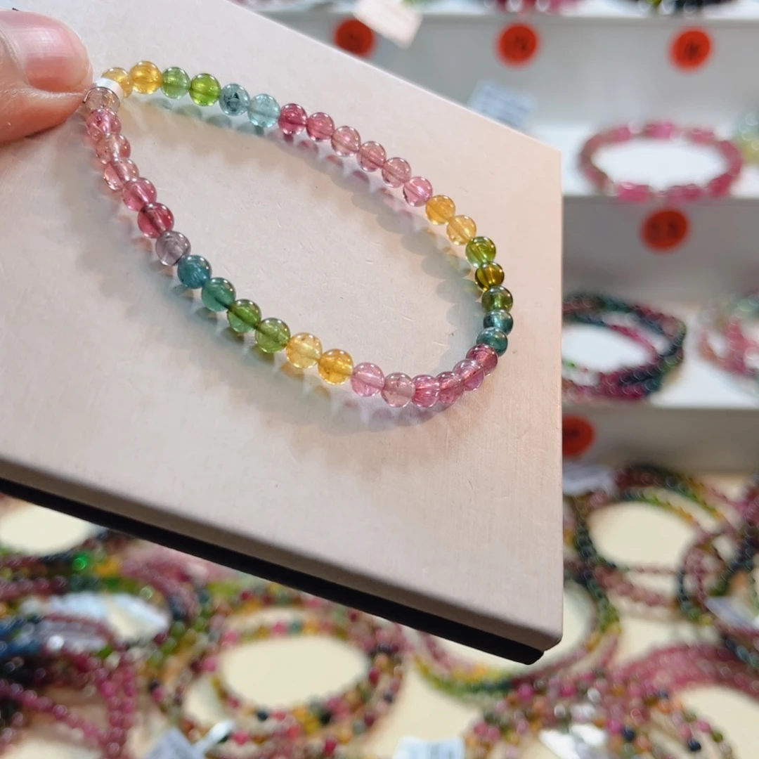 碧玺手串未镶嵌碧玺