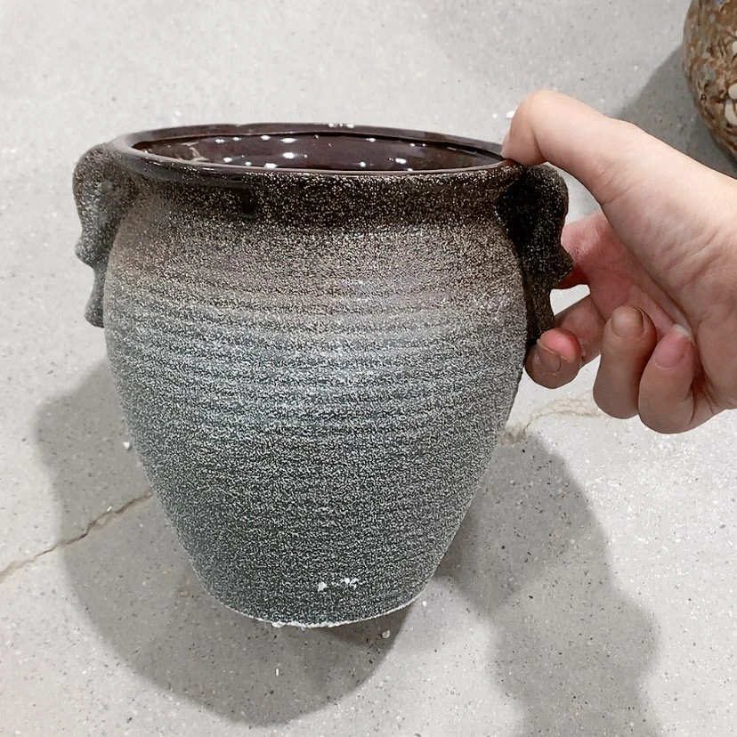 【闪购商品】红陶陶瓷花盆，多肉花盆