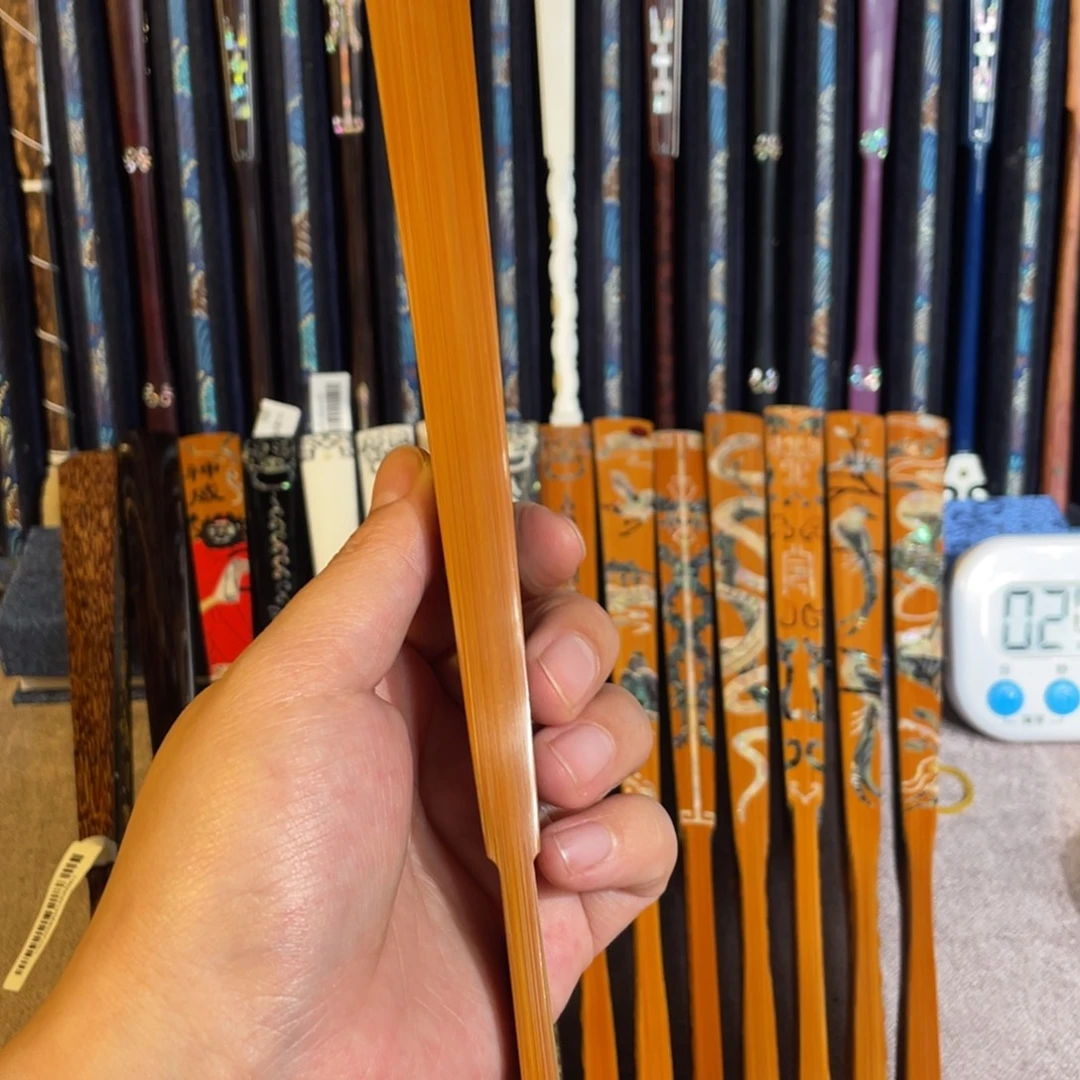 扇子手工制作工艺精湛