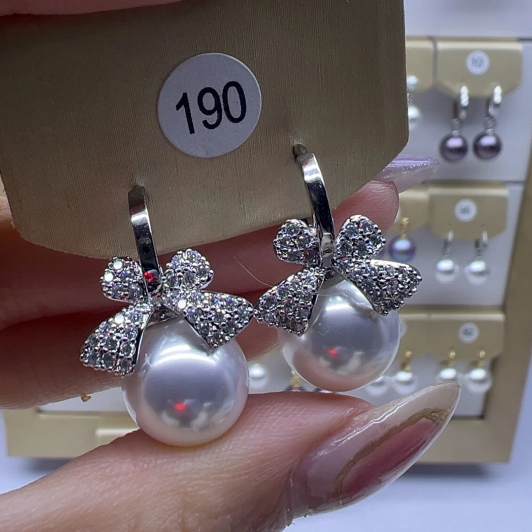 淡水珍珠未镶嵌耳饰