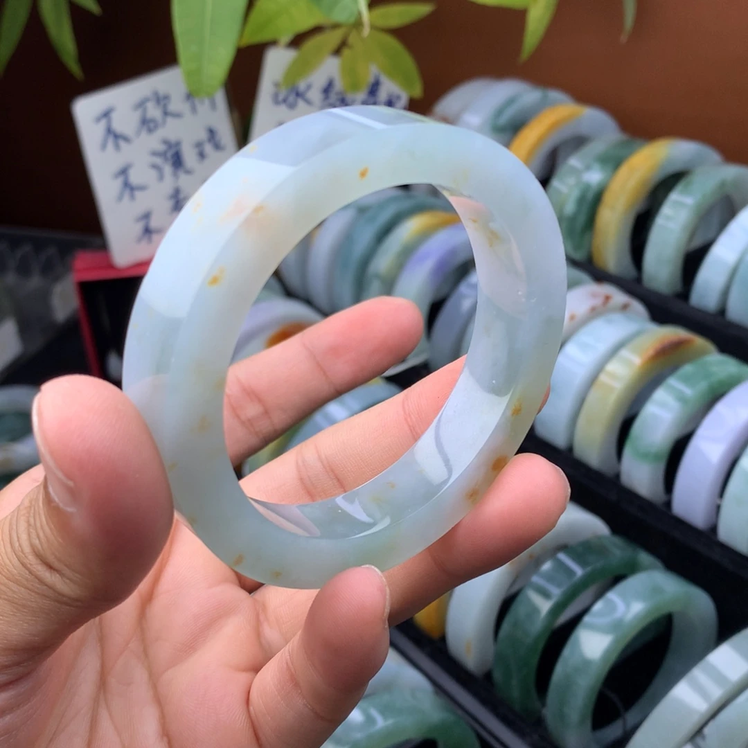 定制翡翠手镯未镶嵌定制手镯