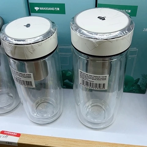 万象品牌玻璃红***花V270，白色