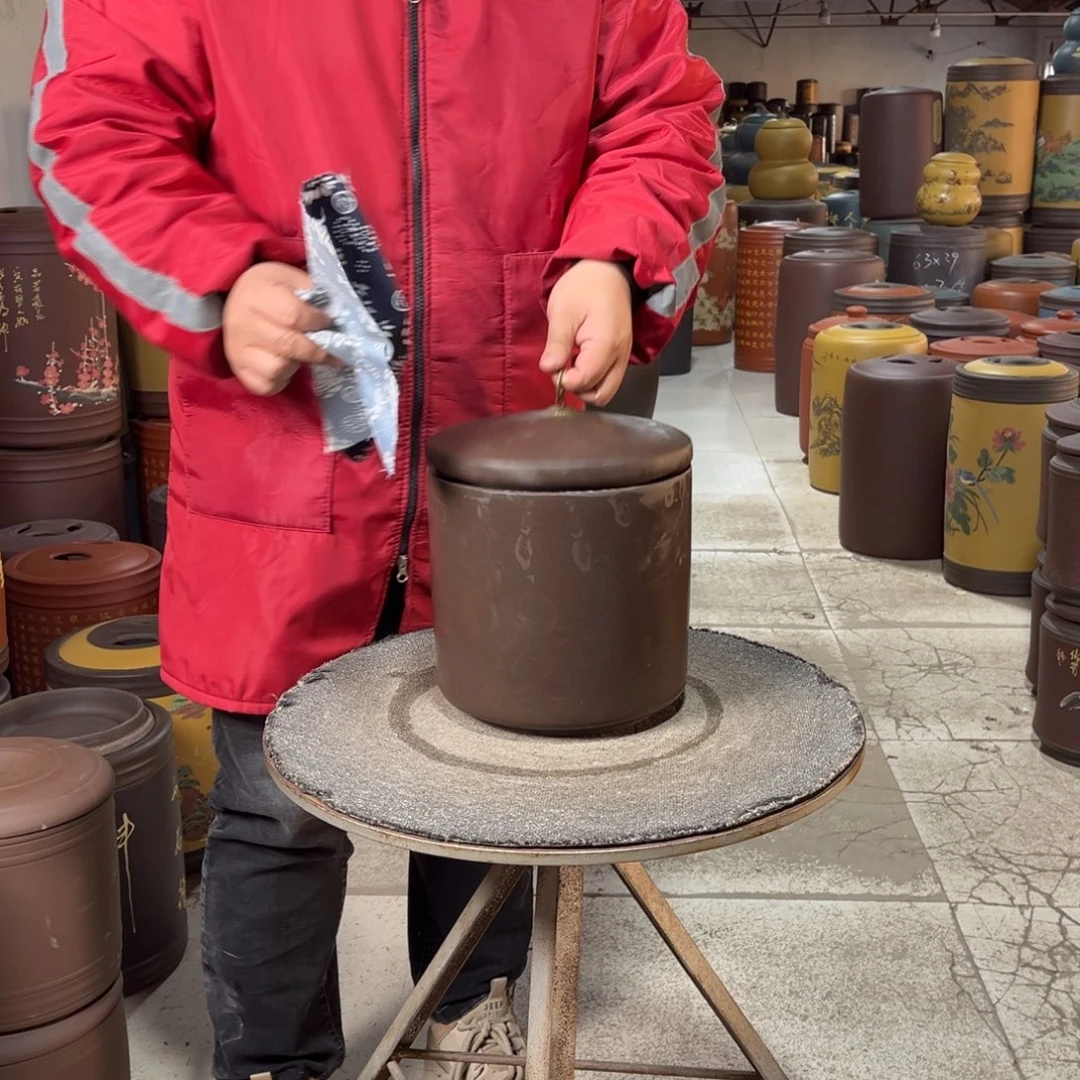 紫砂茶叶罐茶叶罐