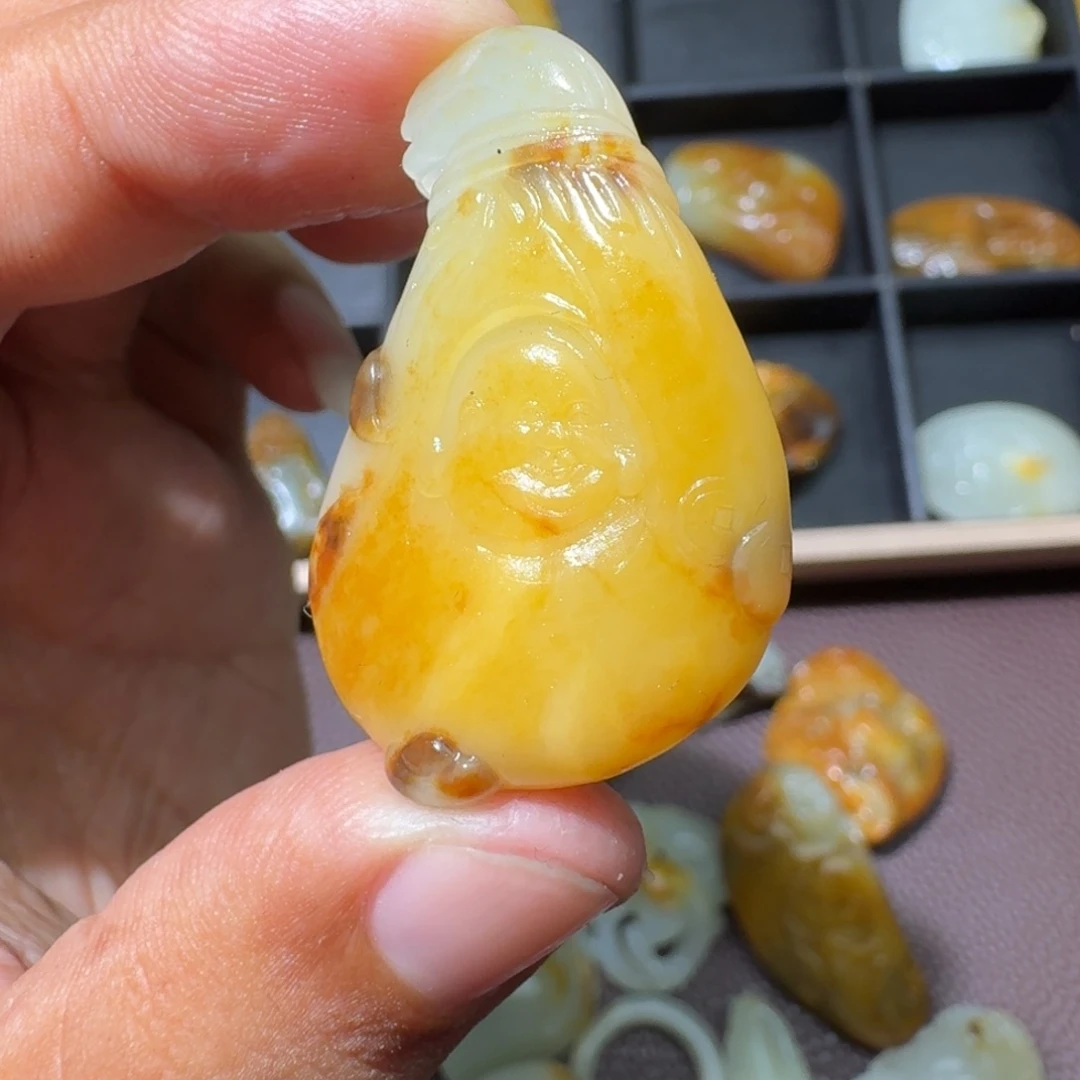 吊坠(不含链)未镶嵌和田玉