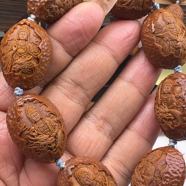 手串/手链橄榄核2.2九龙观音