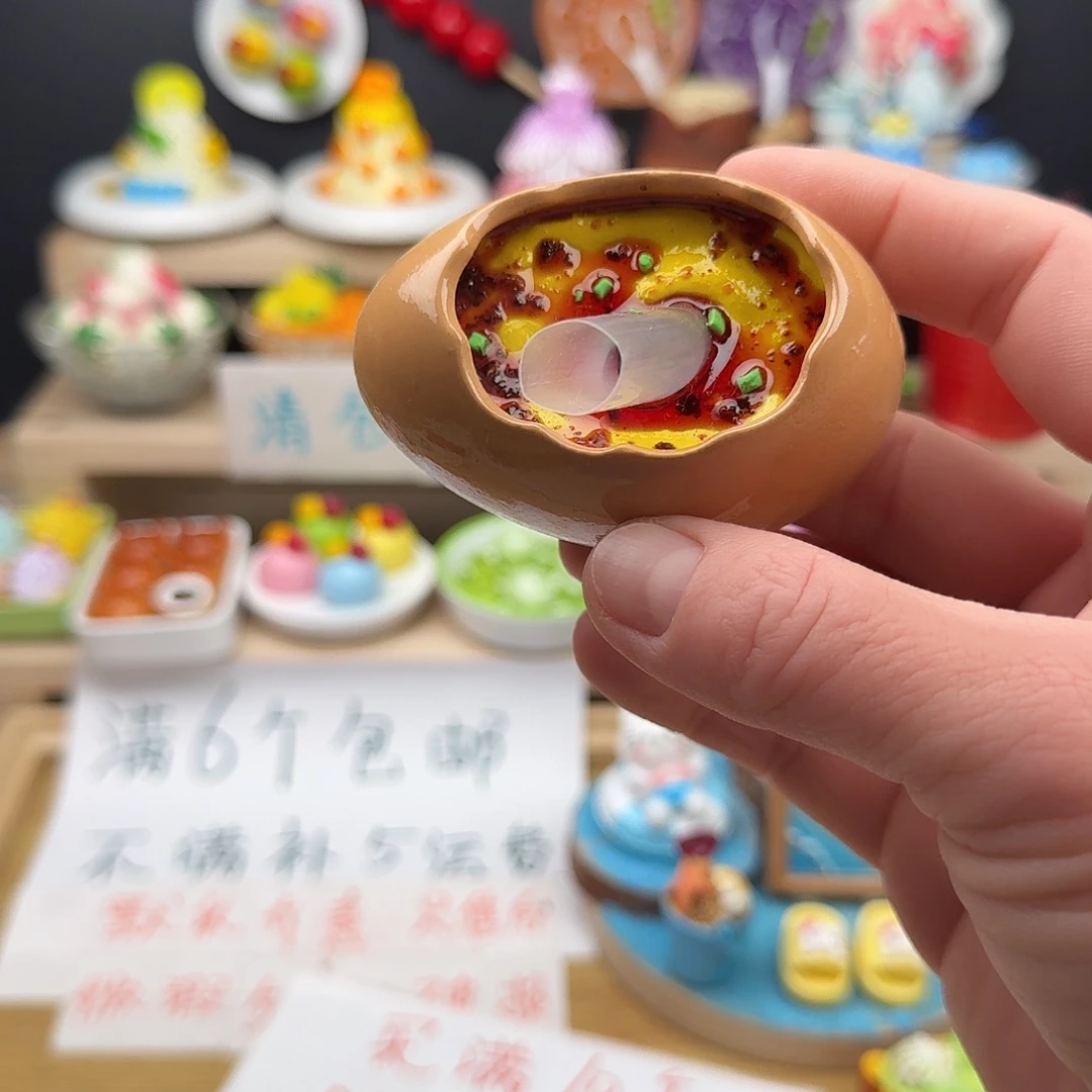 树脂食玩冰箱贴 凭开箱视频售后