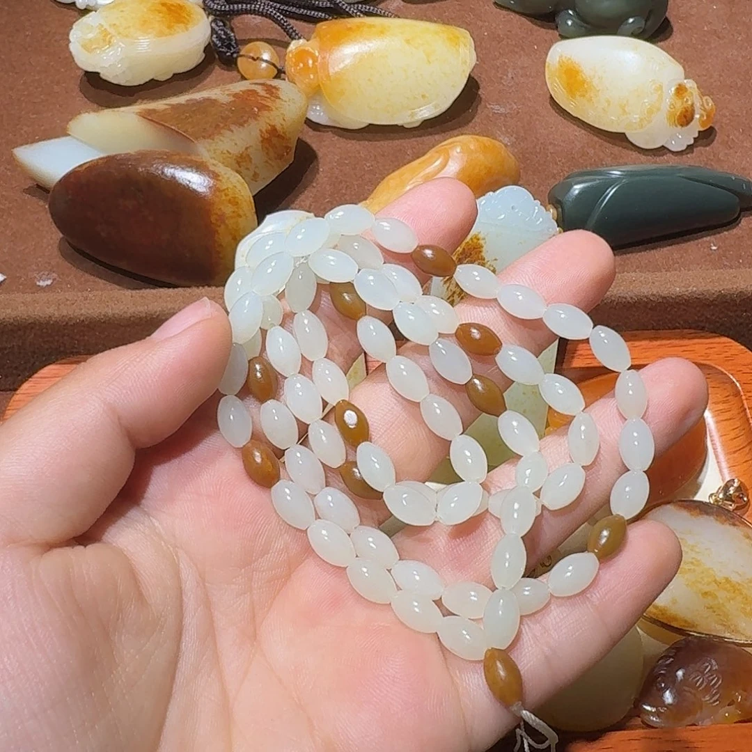 手链未镶嵌和田玉