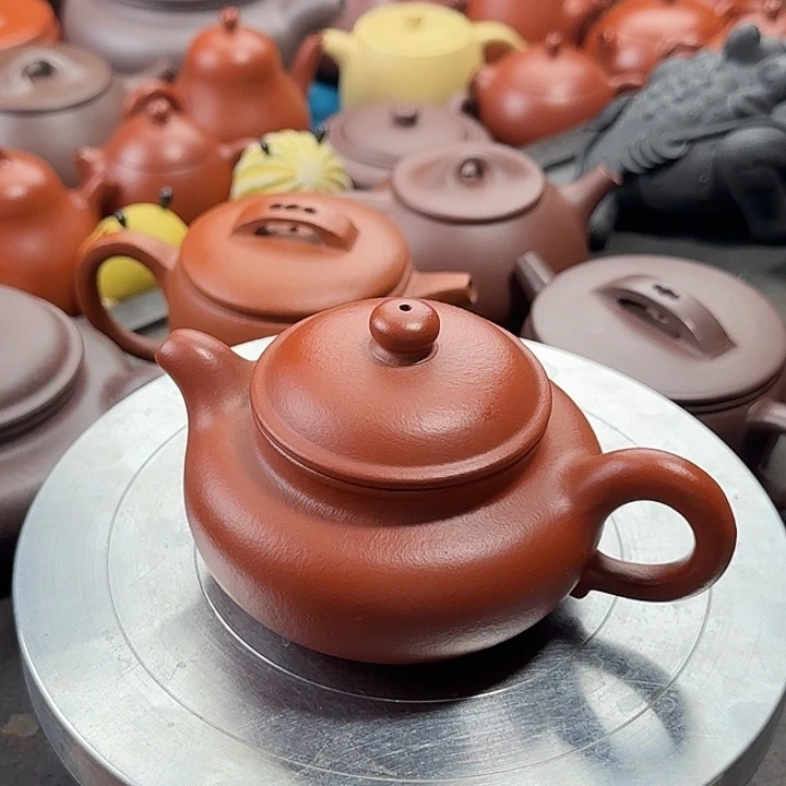 茶壶紫砂仿古朱泥