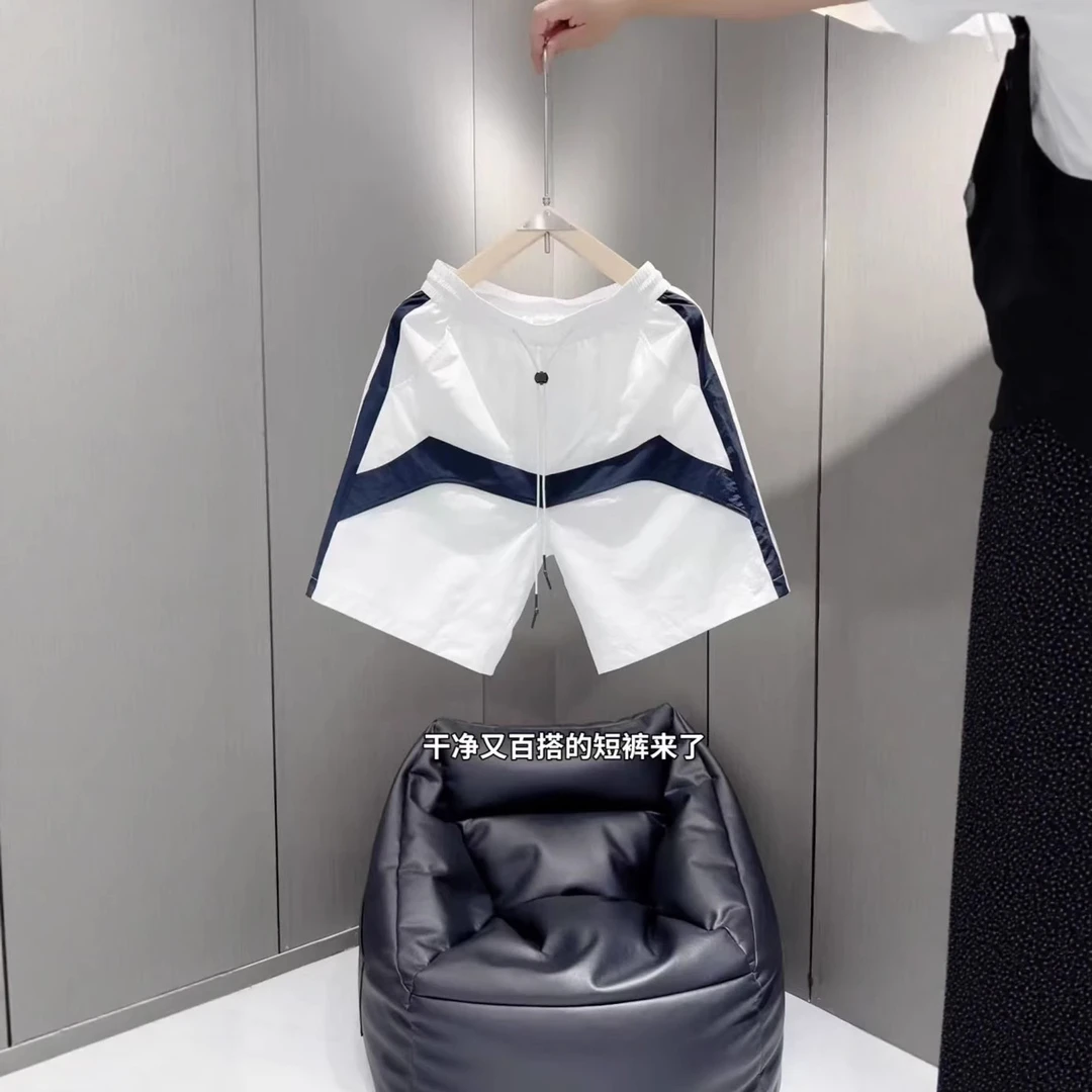 2025夏季新款时尚宽松透气男士短裤网红同款百搭休闲速干薄款短裤