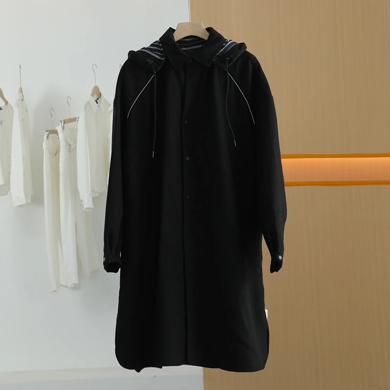 【半价q仓-唐长老自营】货号13403男装冬新款中长款呢大衣J