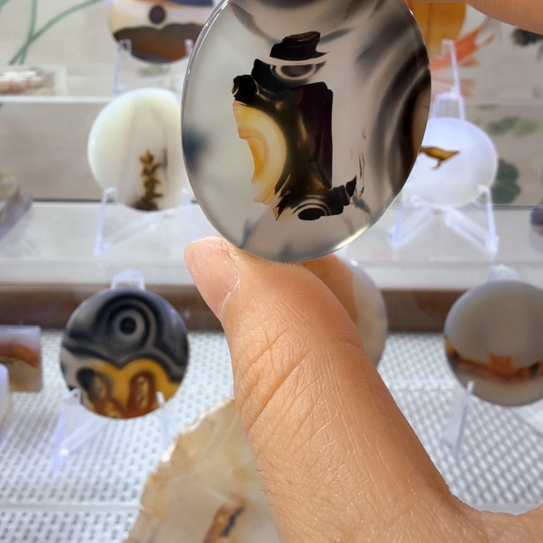 未镶嵌吊坠(不含链)玛瑙/玉髓35