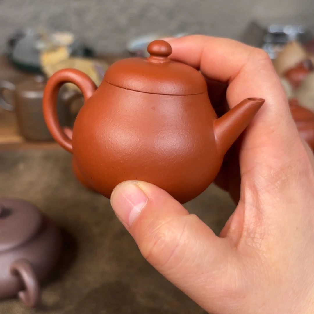 龟***饭茶壶紫砂微瑕芭乐