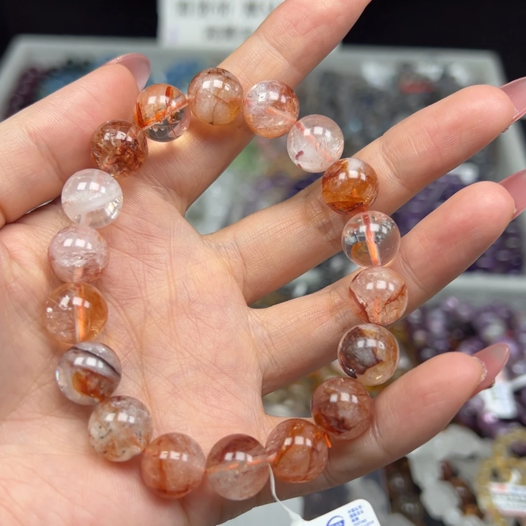 月***品烟晶未镶嵌手链卡11精品红胶花18