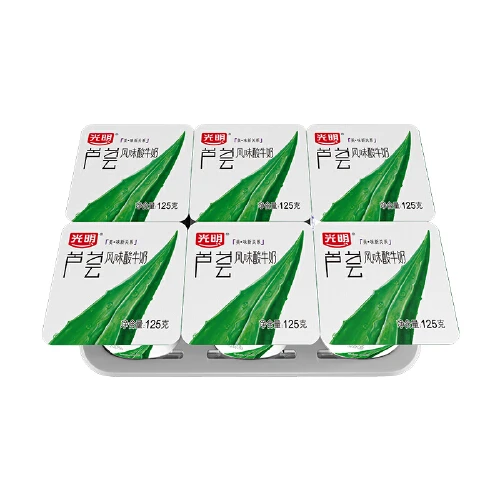 光明芦荟酸奶六连杯 125g*6