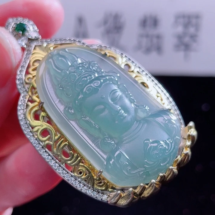 翡翠颈饰未镶嵌999999999999