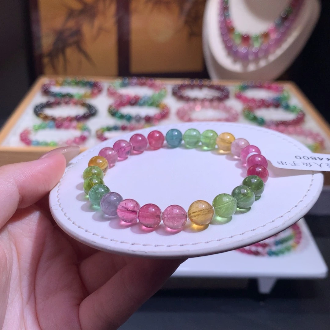 未镶嵌手链碧玺碧玺