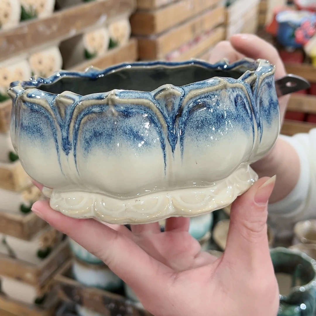 【闪购商品】陶瓷福利品凑满10元发货陶瓷花盆