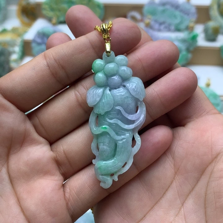 颈饰未镶嵌翡翠翡翠