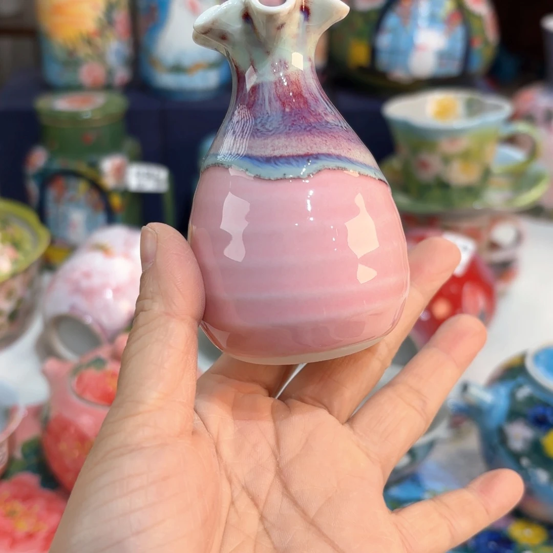 景德镇手绘高温釉下彩陶瓷茶具