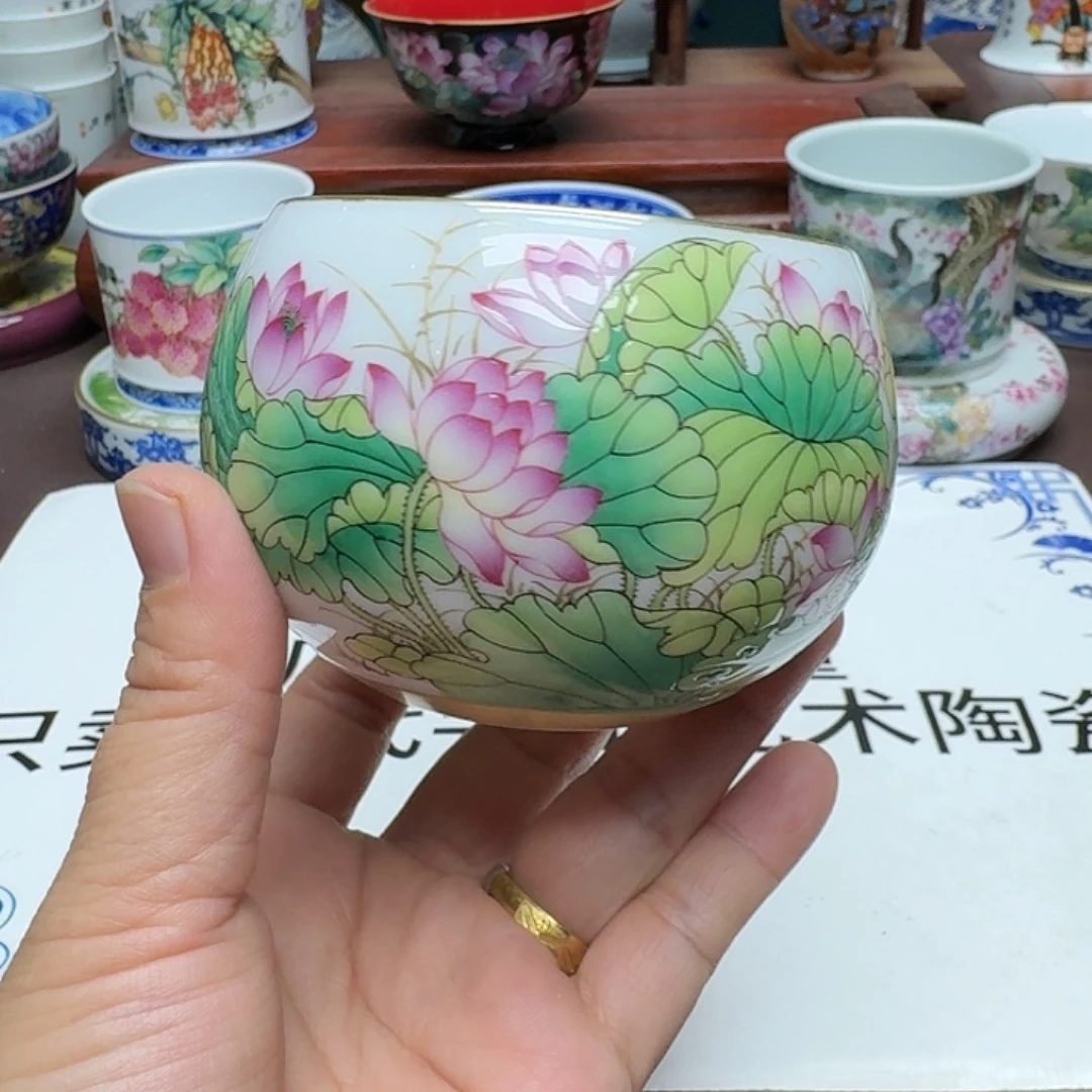 景德镇手工手绘展示