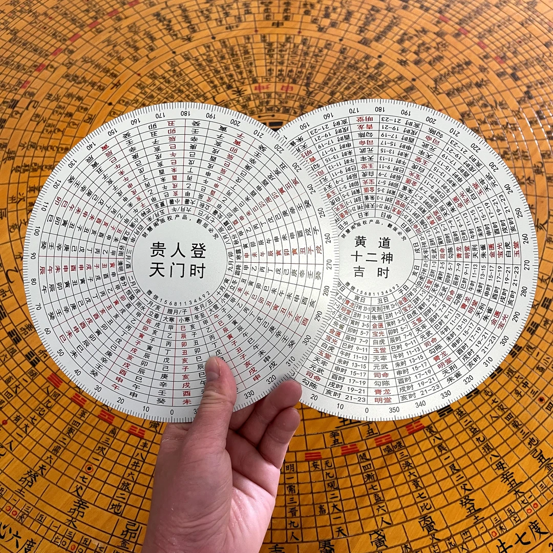 财慧阁 选时专用 贵人登天门时 黄道十二神吉时 择时伴侣摆件