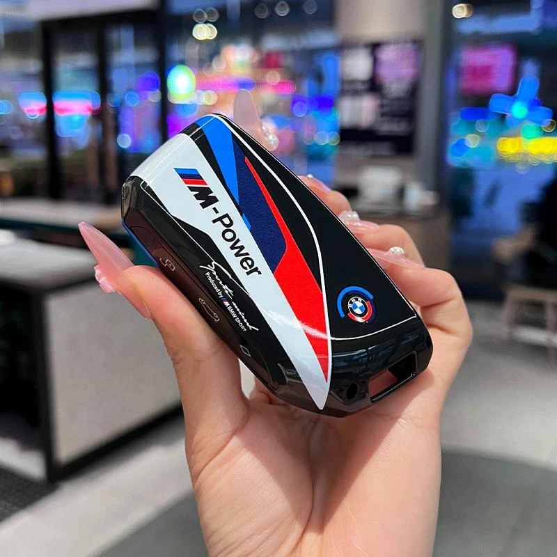 宝马x5钥匙套x3壳x1扣3系车五系男三系新5系女i3x2高级感2024款