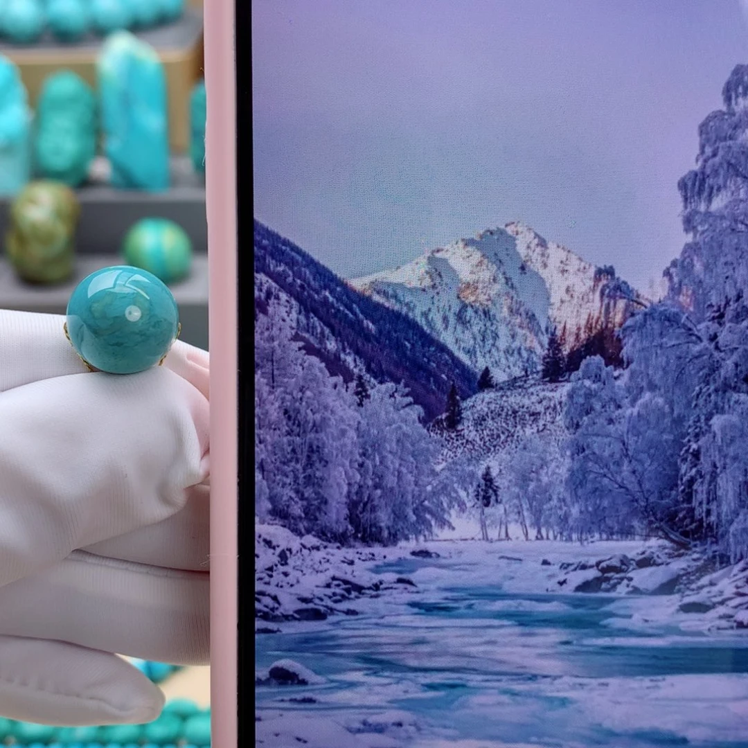 未镶嵌绿松石挂件