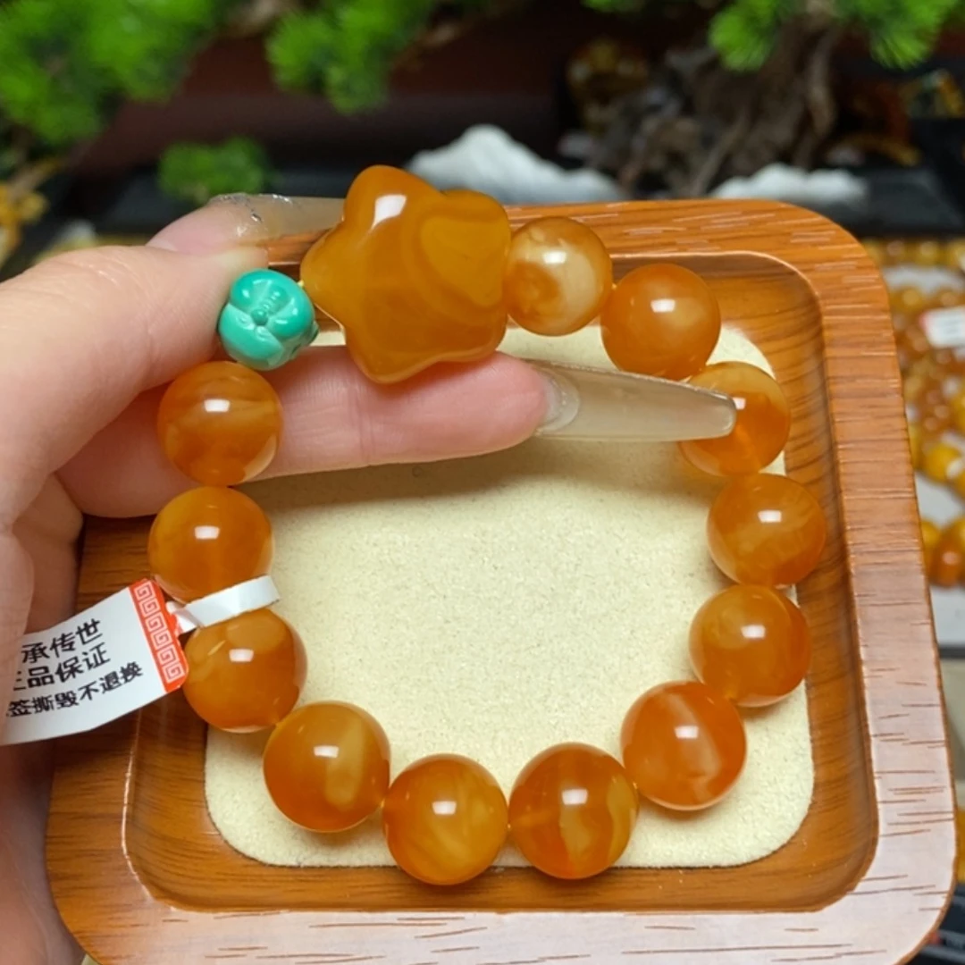 【闪购商品】手链蜜蜡未镶嵌手串