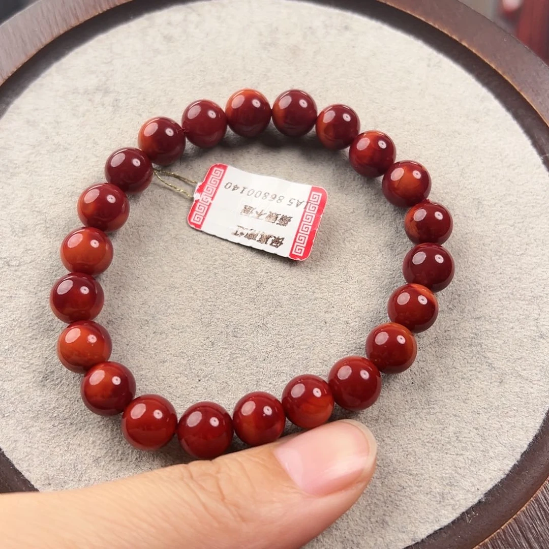 南红玛瑙手串未镶嵌云*